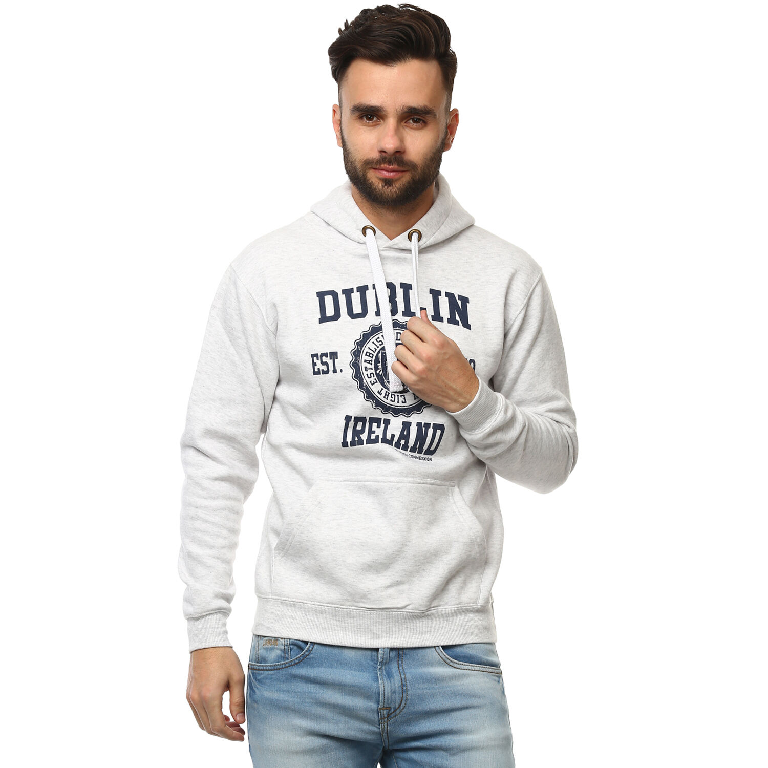 Buy Pullover Hoodie With Dublin Ireland Est 988 Print 
