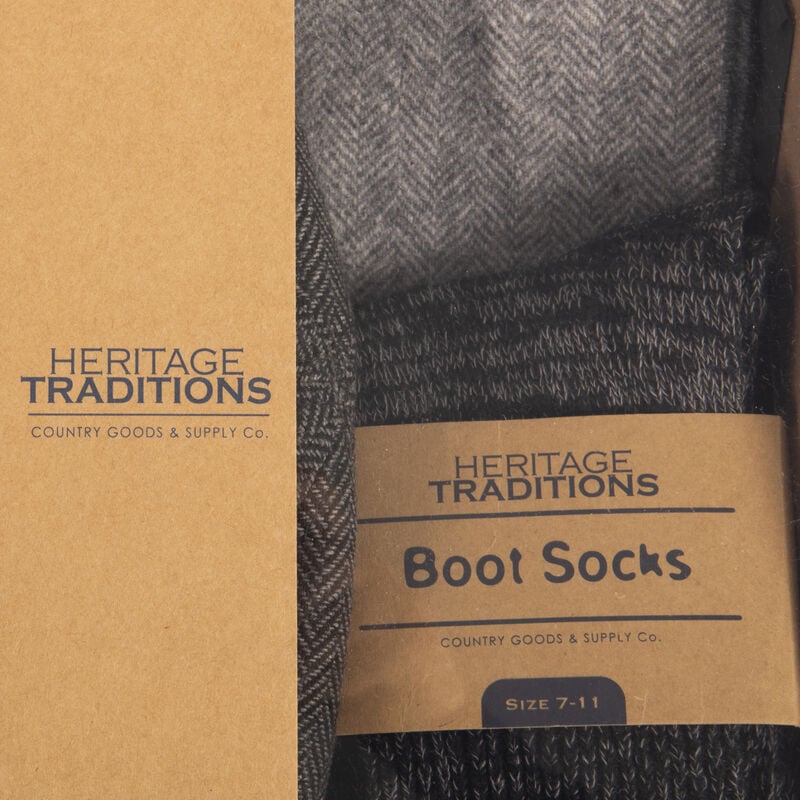 Heritage Traditions Gift Set - Peaky Cap, Wool Scarf & Boot Socks, Grey Colour