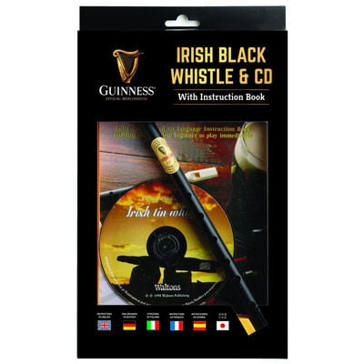 Guinness Irish Black Whistle With Cd And Instruction Book