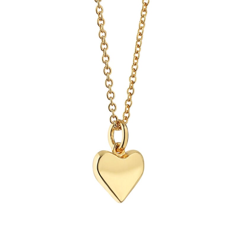 Gold Plated Amy Huberman Newbridge Silverware Heart Pendant