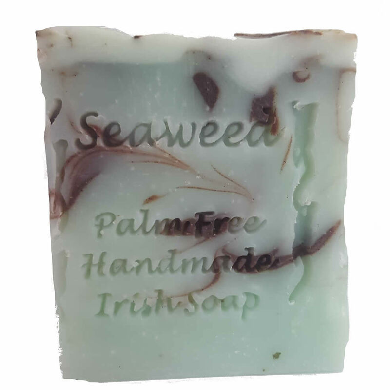 Palm Free Wild Irish Seaweed Infused Soap Bar – Handcrafted in Ireland