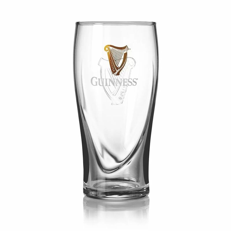 Guinness 20oz Pint Glass With Engraving and Gift Box