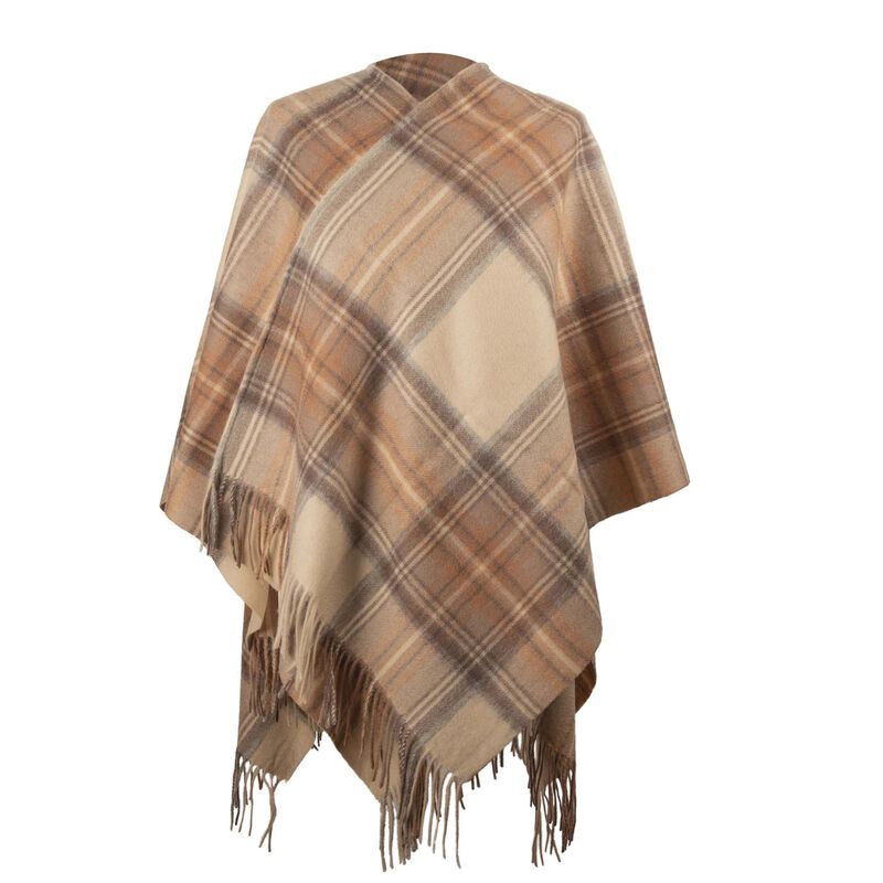 Heritage Traditions Brushed Wool Mini Serape, Natural Stewart Colour