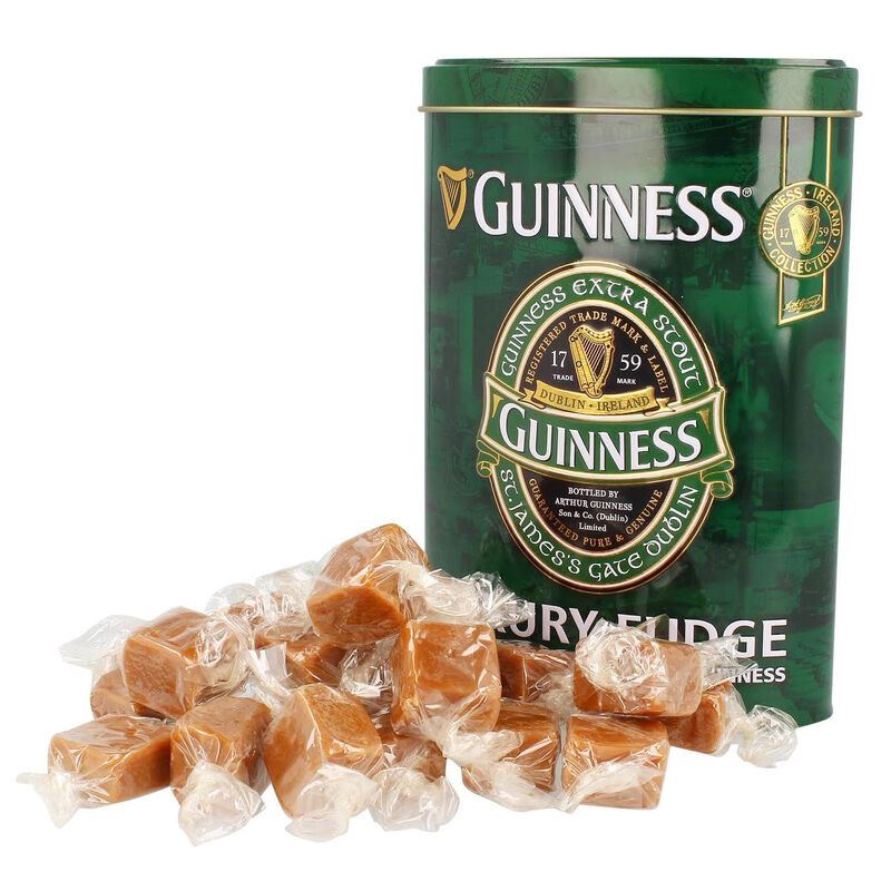 Guinness Ireland Collection Luxury Fudge In Oval Shaped Tin  200G