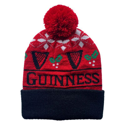 Guinness Christmas Bobble Hat