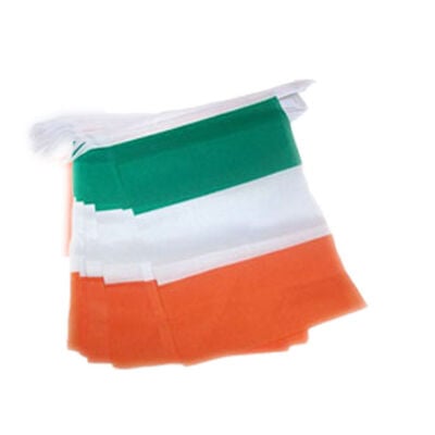 Ireland Tri Colour Flag Style Bunting (5 Meters)