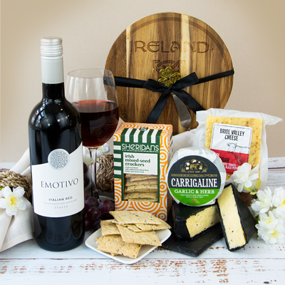 Red Wine & Cheese Board Hamper (Europe Only)
