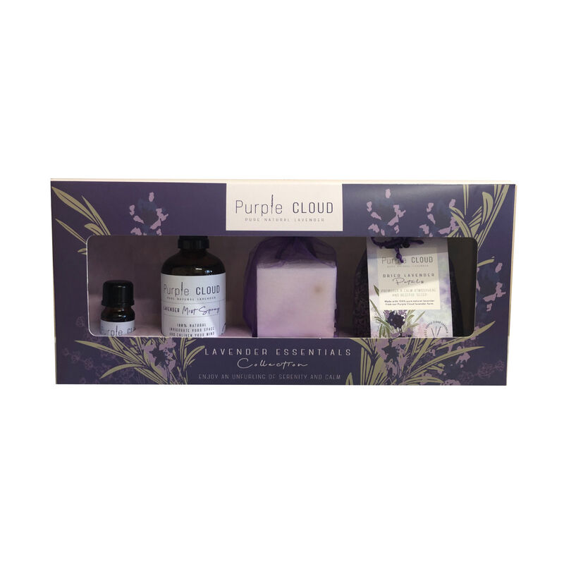 Purple Cloud Pure Natural Lavender Mist & Oil Gift Set