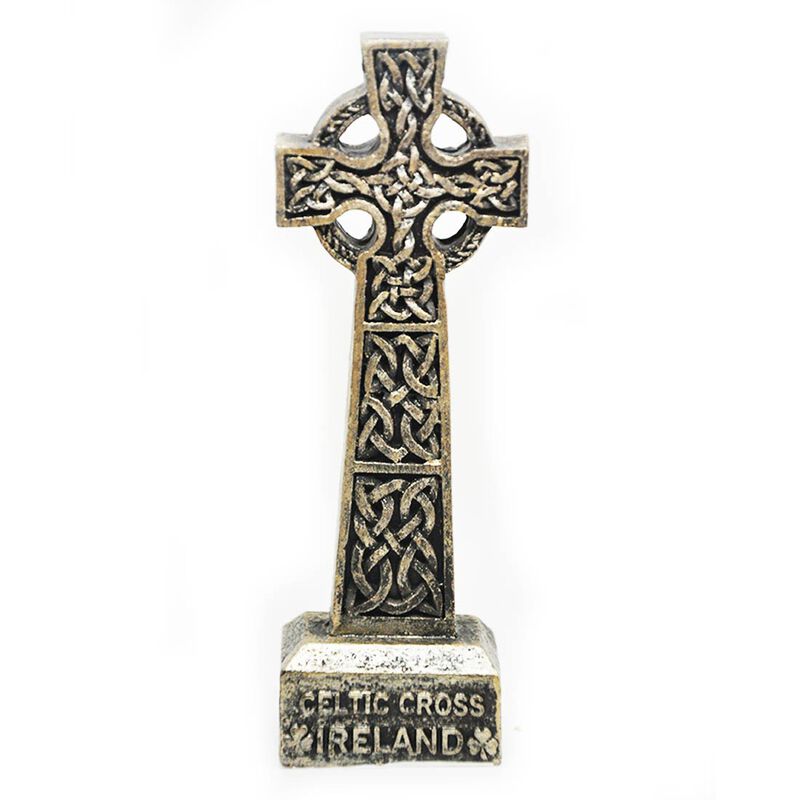 10CM Ireland Celtic Cross  Made From Resin
