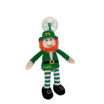 Irish Murphy The Leprechaun In Green Suit Suction Cup Toy – 9 Cm