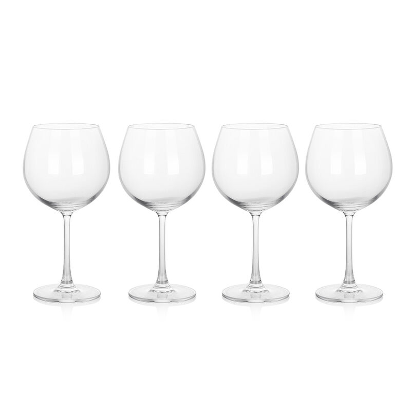 Newbridge Silverware Set of 4 Crystal Gin Glasses