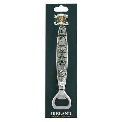 Irish Heritage Collage Design Bottle Opener