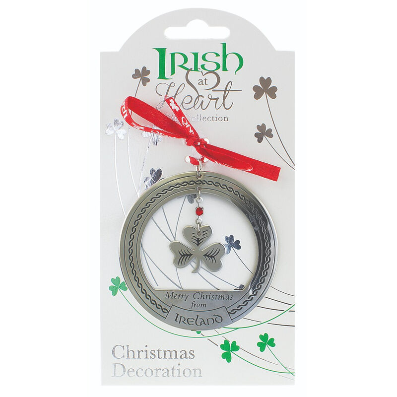 Irish Heritage Christmas Decoration Shamrock