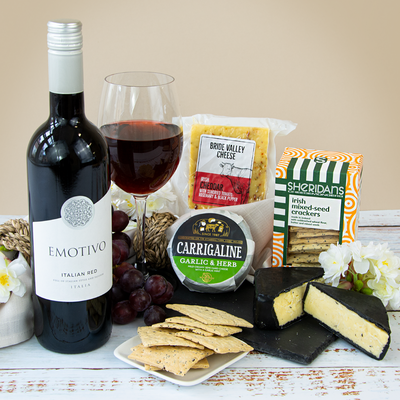 Cheese & Red Wine Mini Selection Hamper (Europe Only)