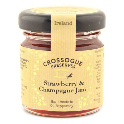 Crossogue Preserves Strawberry and Champagne Jam  37G