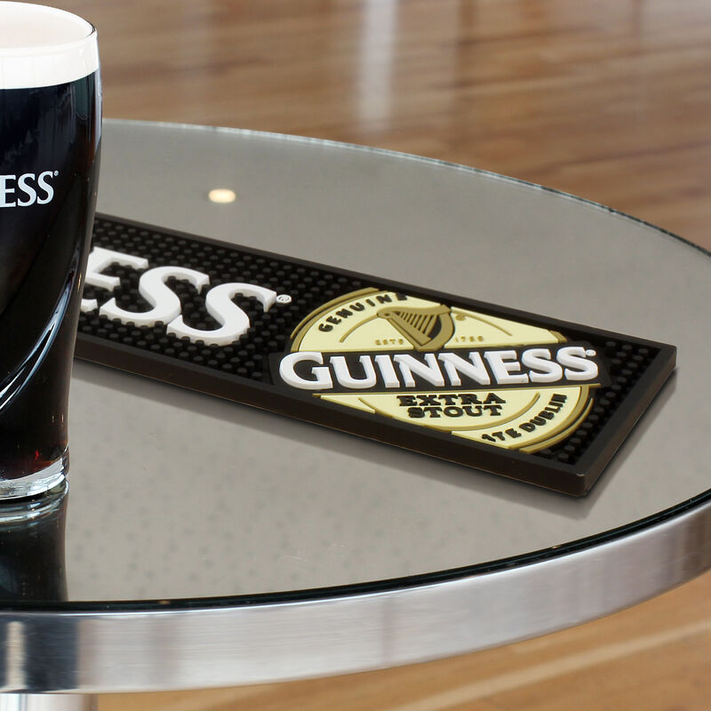 Guinness Pvc Bar Mat - Label