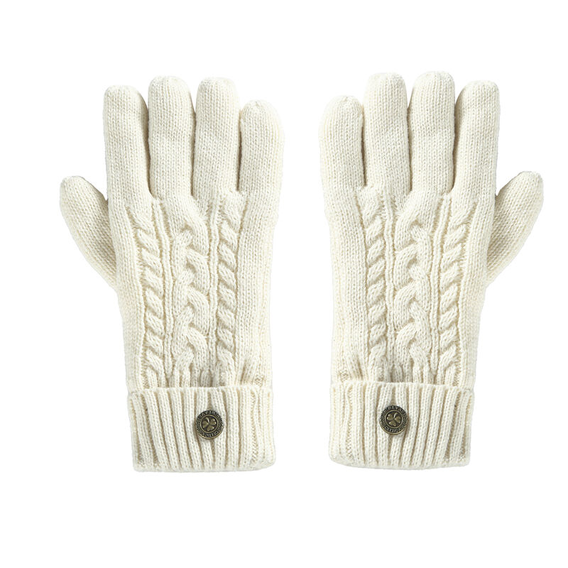 Celtic Weave Mens Knit Gloves