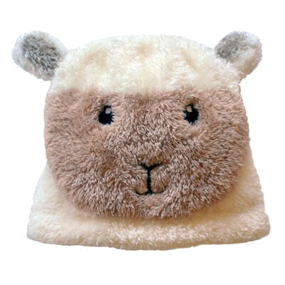 Patrick Francis Ireland Kids Woolly Sheep Heads Hats  Cream Colour