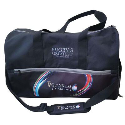 Guinness Official Merchandise Six Nations Rugby Championship Hold All Sports Bag