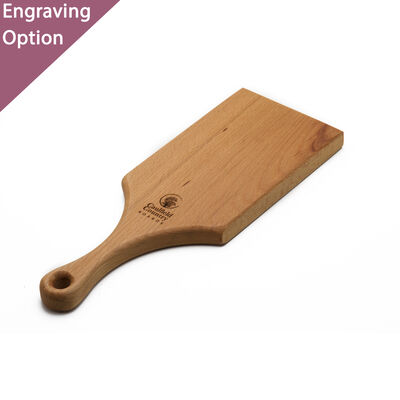 Small Wooden Cheese Paddle Made by Beech