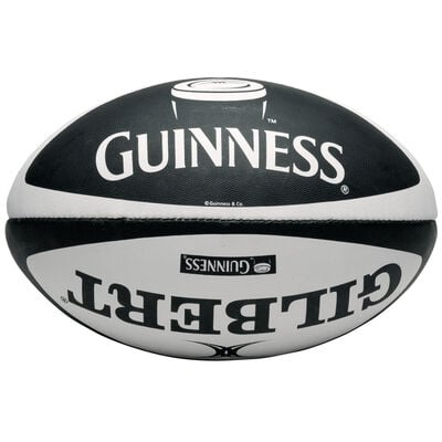 Classic Guinness Design Rugby Match Ball  Made By Gilbert Size 5