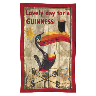 Guinness Toucan Cotton Tea Towel