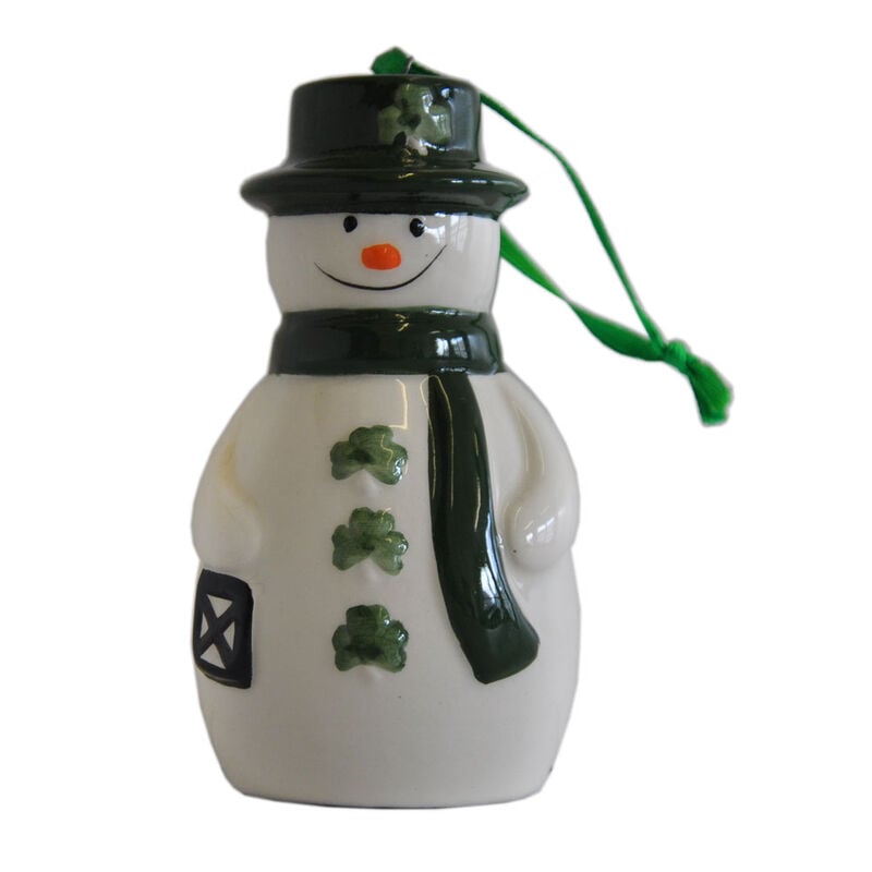 Watervale Parian China Hanging Decoration - Snowman