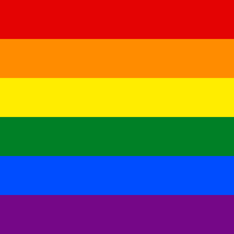 Pride Flag 100% Polyester (3 X 5 Foot)