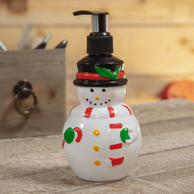 Snowman Designed Christmas Hand Soap, 320ml