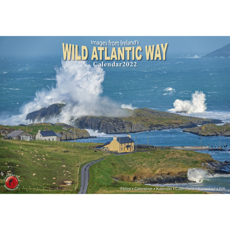 Wild Atlantic Way A4 Wall Calendar 2021 by Liam Blake