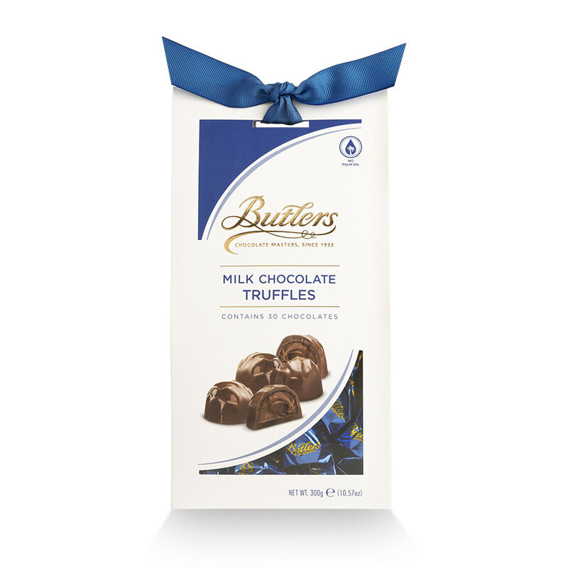 Butlers Milk Chocolate Truffles  In Tapered Box, 300G