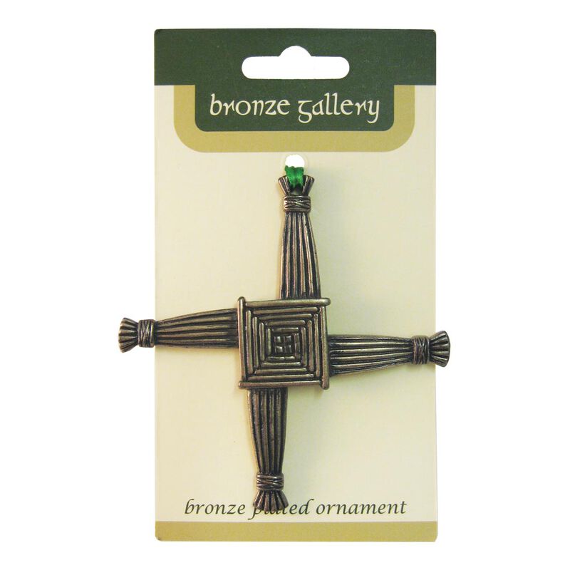 Bronze Gallery St Bridget's Cross Hanging Decoration