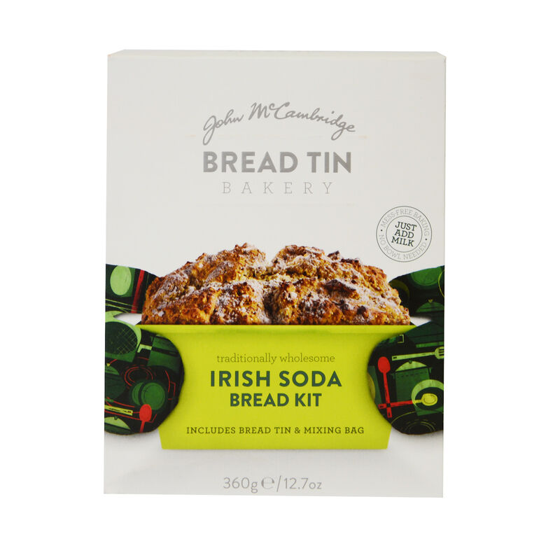 Traditionally Wholesome Irish Soda Bread Kit including Tin & Mixing Bag, 360g