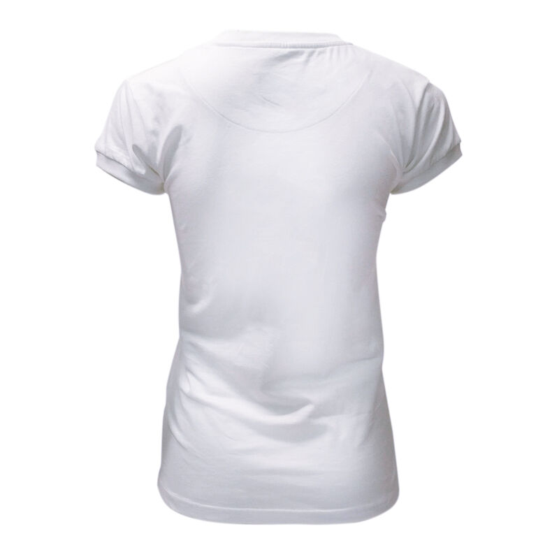 Ladies Trinity Knot Shamrock White T-Shirt
