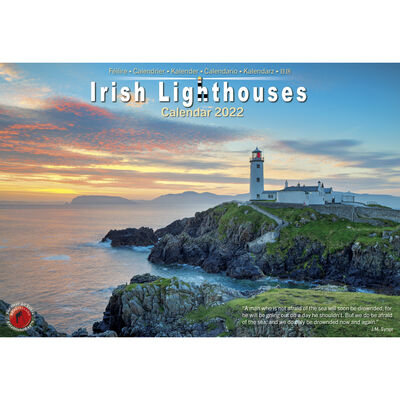 A4 Irish Lighthouse's 2021 Calendar by Liam Blake