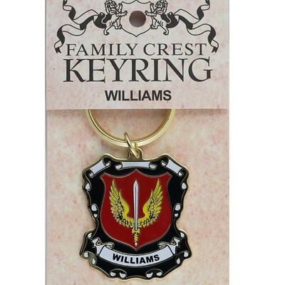Heraldic Keychain With Crest And Brief History