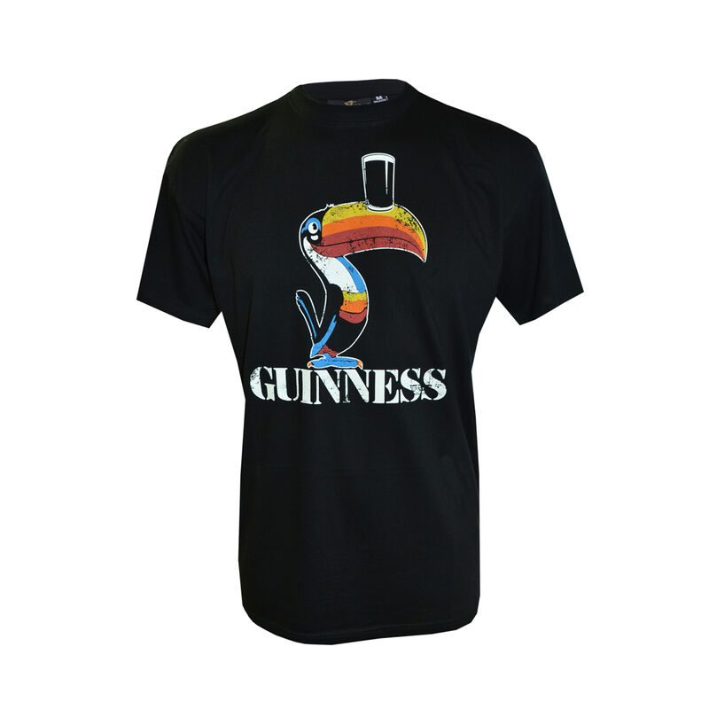 Guinness Toucan T-Shirt - Men's Black Guinness T-Shirt