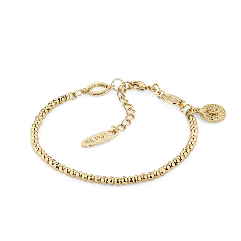 Gold Plated Amy Huberman Newbridge Silverware Beaded Bracelet