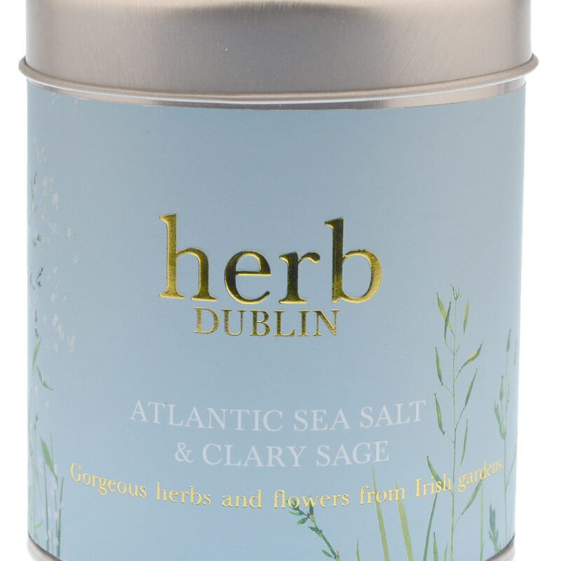 Atlantic Sea Salt And Clary Sage 35 Hour Soy Wax Candle  180g
