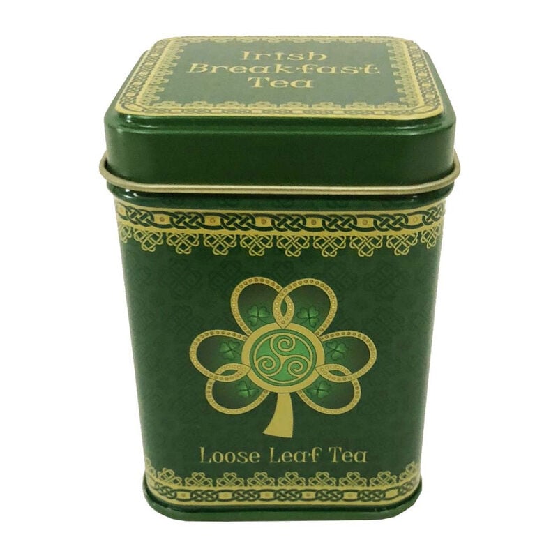 Buy Irish Breakfast Tea Shamrock Spiral 40G Loose Leaf Tea Tin With