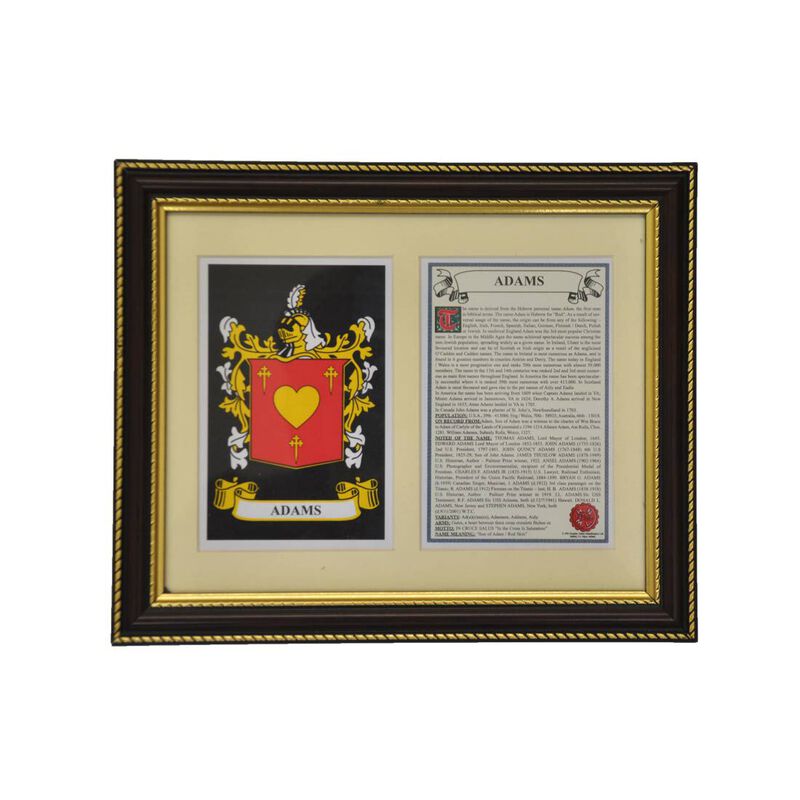 Heraldic Mounts With Family Coat Of Arms  The County Crest And Souvenir Title