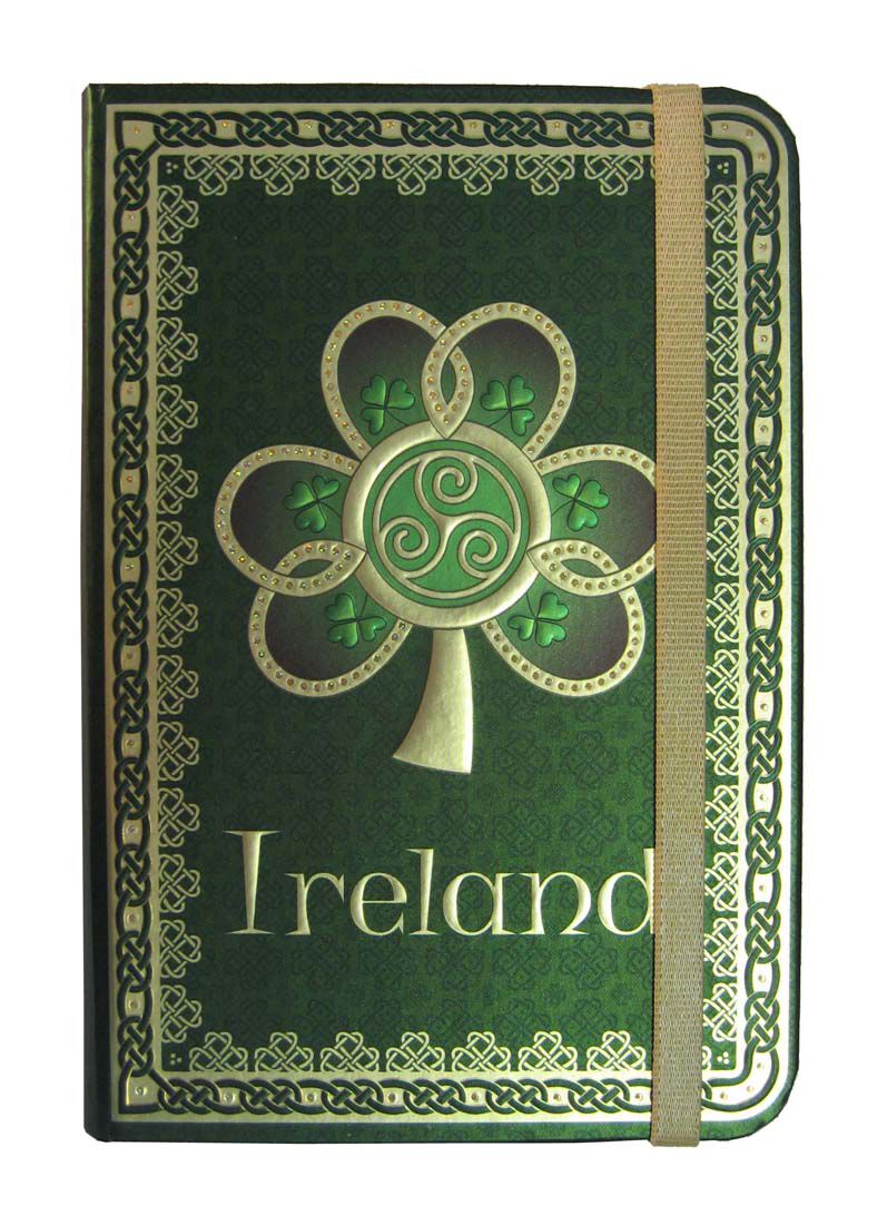 Irish Blessing Designed Pen With Celtic And Shamrock Design 