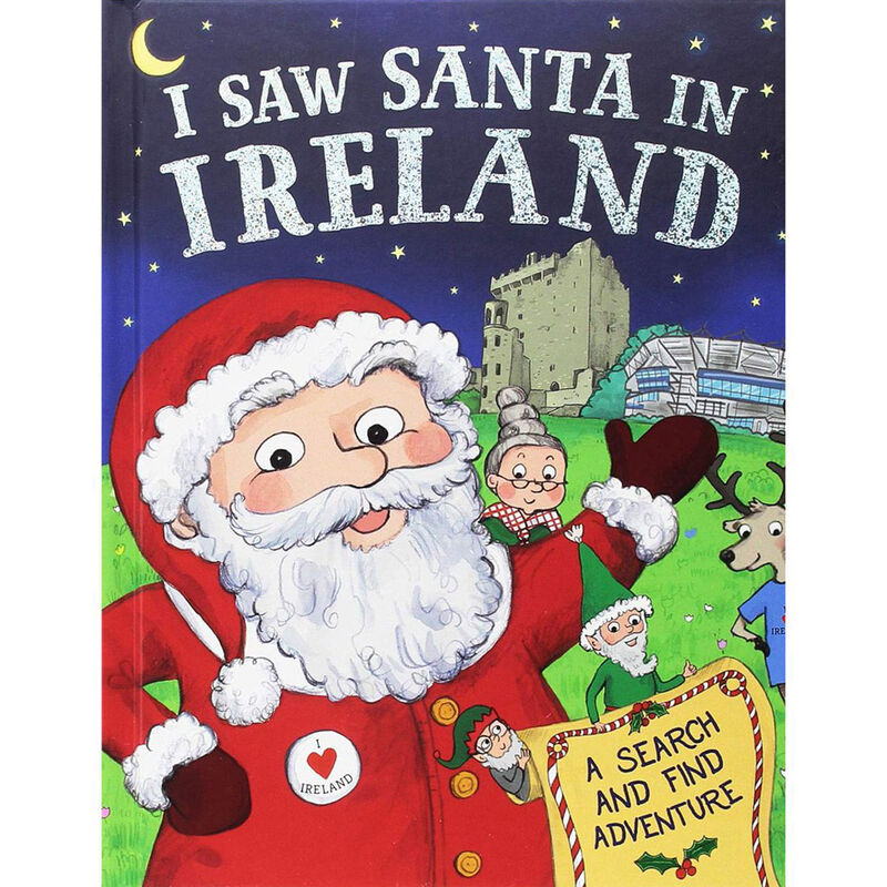 I Saw Santa in Ireland Children's Book