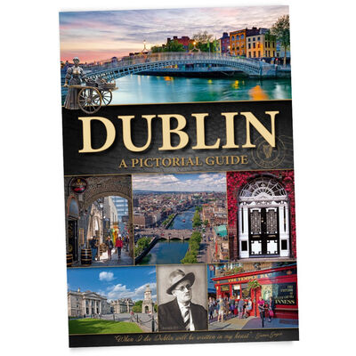 Paperback Pictorial Dublin Tourist Guidebook  Illustrated Copy