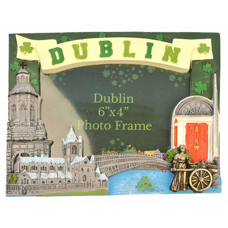 Dublin Resin Stunning Landmarks Of Dublin 6X4 Inch Photo Frame