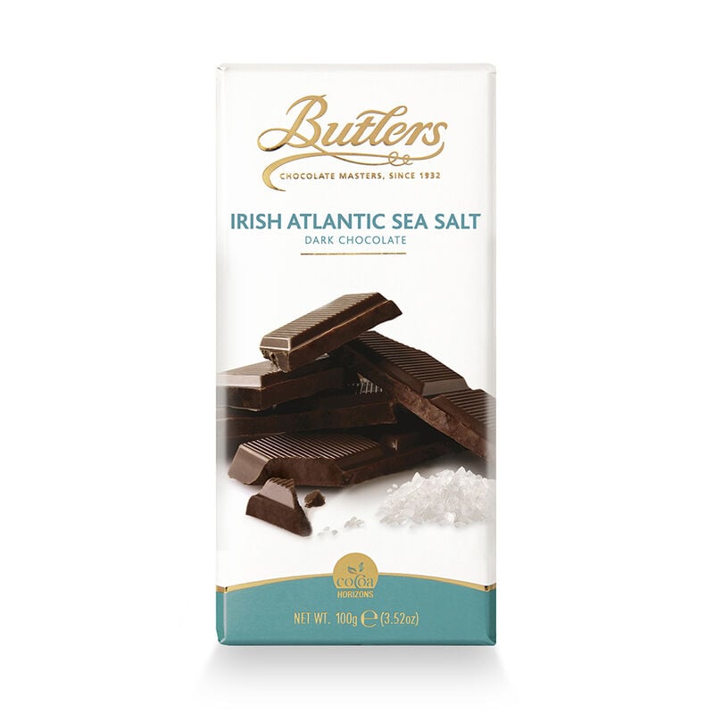 Butlers Dark Chocolate Bar With Irish Atlantic Sea Salt, 100g
