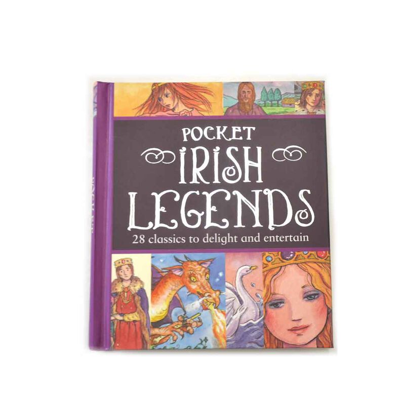 Pocket Sized Book Of 28 Classic Stories Of Irish Legends  For Adult And Children