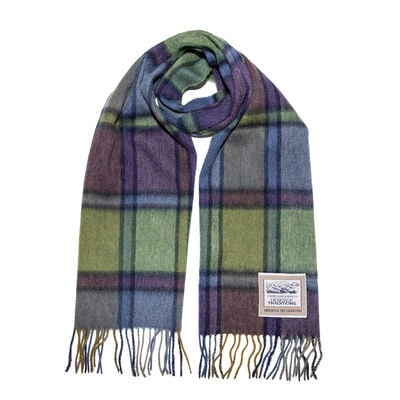 Heritage Traditions Brushed Wool Check Scarf
